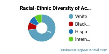Racial-Ethnic Diversity of Accounting Majors at Meredith College