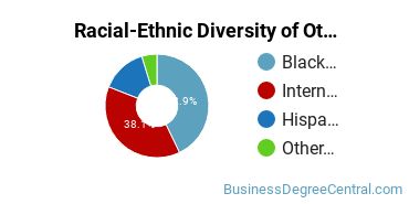 Racial-Ethnic Diversity of Other Accounting and Related Services Majors at Monroe College