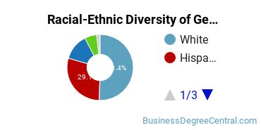 Racial-Ethnic Diversity of General Economics Majors at Moorpark College