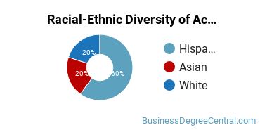 Racial-Ethnic Diversity of Accounting Technology/Technician and Bookkeeping Majors at Napa Valley College