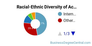 Racial-Ethnic Diversity of Accounting Majors at New York Institute of Technology
