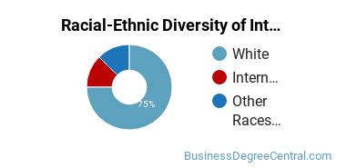 Racial-Ethnic Diversity of International Business/Trade/Commerce Majors at North Greenville University