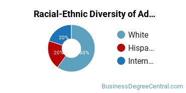 Racial-Ethnic Diversity of Advertising Majors at North Park University