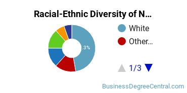 Racial-Ethnic Diversity of Non-Profit/Public/Organizational Management Majors at Northeastern University Professional Advancement Network