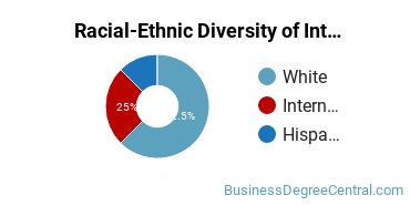 Racial-Ethnic Diversity of International Business/Trade/Commerce Majors at Northern State University