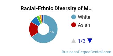Racial-Ethnic Diversity of Management Science Majors at Northwestern University