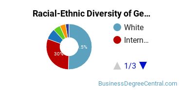 Racial-Ethnic Diversity of General Economics Majors at Pennsylvania State University - University Park