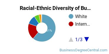 Racial-Ethnic Diversity of Business Management & Marketing Majors at Pennsylvania State University - University Park