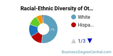 Racial-ethnic diversity of Other Business & Marketing majors at Portland State University