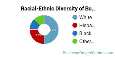 Racial-Ethnic Diversity of Business Management & Marketing Majors at Presentation College