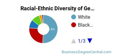 Racial-Ethnic Diversity of General Business/Commerce Majors at University of Arkansas - Pulaski Technical College