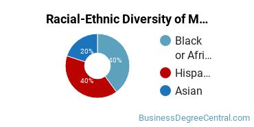 Racial-Ethnic Diversity of Marketing/Marketing Management, General Majors at Regis University