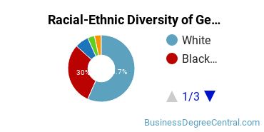 Racial-Ethnic Diversity of General Business/Commerce Majors at Saint Louis Community College