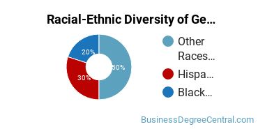 Racial-Ethnic Diversity of General Human Resources Management/Personnel Administration Majors at Saint Peter's University