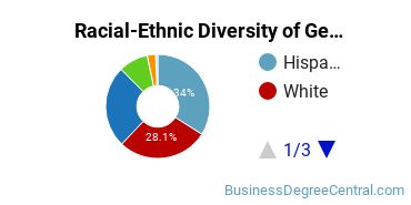 Racial-Ethnic Diversity of General Business/Commerce Majors at San Joaquin Delta College