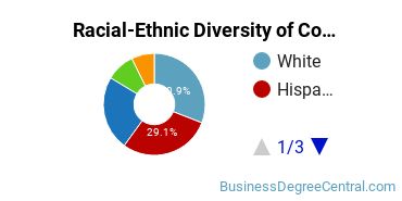 Racial-ethnic diversity of Construction Management majors at San Joaquin Valley College-Visalia