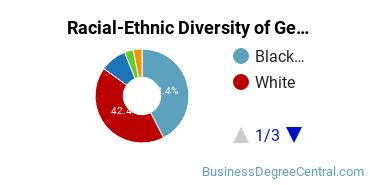 Racial-Ethnic Diversity of General Business/Commerce Majors at Shelton State Community College