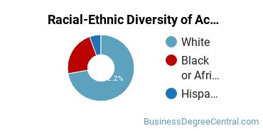 Racial-Ethnic Diversity of Accounting Technology/Technician and Bookkeeping Majors at Southern Crescent Technical College