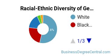 Racial-Ethnic Diversity of General Business Administration and Management Majors at Southern Wesleyan University