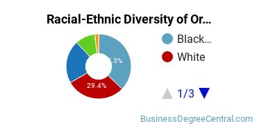 Racial-Ethnic Diversity of Organizational Leadership Majors at Springfield College - School of Professional and Continuing Studies