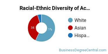 Racial-Ethnic Diversity of Accounting Majors at St Catherine University