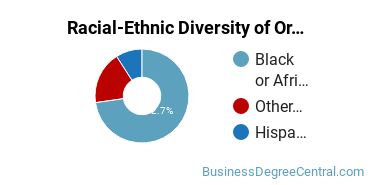 Racial-Ethnic Diversity of Organizational Leadership Majors at Strayer University - South Carolina