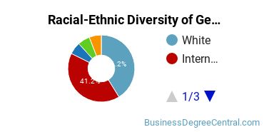 Racial-Ethnic Diversity of General Economics Majors at Suffolk University