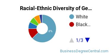 Racial-Ethnic Diversity of General Business/Commerce Majors at Temple University