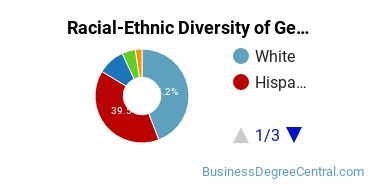 Racial-Ethnic Diversity of General Business/Commerce Majors at Texas A&M University - Corpus Christi