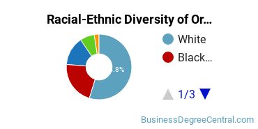 Racial-Ethnic Diversity of Organizational Leadership Majors at Union Institute & University