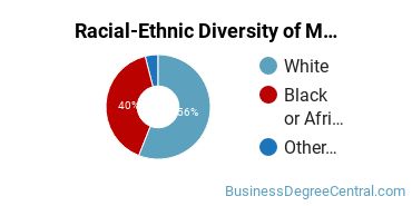 Racial-ethnic diversity of Management Information Systems majors at University of Arkansas at Monticello