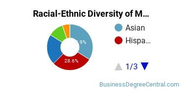 Racial-ethnic diversity of Management Information Systems majors at University of Houston-Downtown
