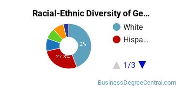 Racial-Ethnic Diversity of General Business/Commerce Majors at University of Houston - Victoria