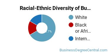 Racial-Ethnic Diversity of Business Economics Majors at University of Louisiana at Lafayette