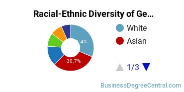 Racial-Ethnic Diversity of General Economics Majors at University of Maryland - Baltimore County