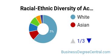 Racial-Ethnic Diversity of Accounting Majors at University of North Carolina at Charlotte