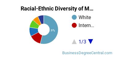 Racial-ethnic diversity of Management Information Systems majors at University of Notre Dame