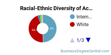 Racial-Ethnic Diversity of Accounting Majors at University of Pittsburgh - Pittsburgh Campus