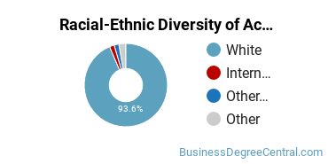 Racial-Ethnic Diversity of Accounting Majors at University of Wisconsin - Whitewater
