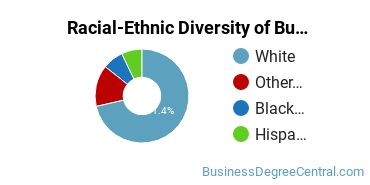 Racial-Ethnic Diversity of Business Management & Marketing Majors at University of Wisconsin - Whitewater