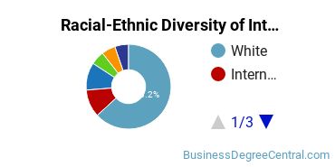 Racial-Ethnic Diversity of International & Intercultural Communication Majors at Utah State University