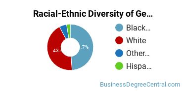 Racial-Ethnic Diversity of General Administrative Assistant and Secretarial Science Majors at Valdosta State University