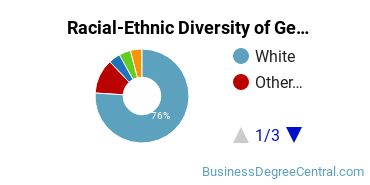 Racial-Ethnic Diversity of General Business Administration and Management Majors at Vermont Technical College