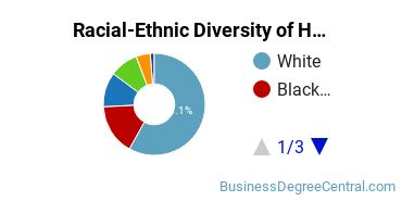 Racial-Ethnic Diversity of Human Resources Development Majors at Villanova University