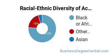 Racial-Ethnic Diversity of Accounting Majors at Virginia State University