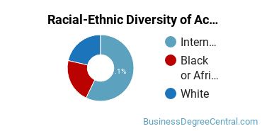 Racial-Ethnic Diversity of Accounting Majors at Wesleyan College