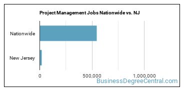 Project Management Jobs Nationwide vs. NJ