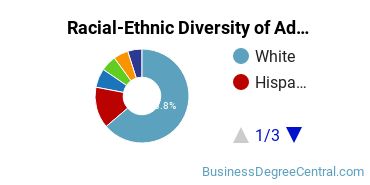 Racial-ethnic diversity of Advertising graduates